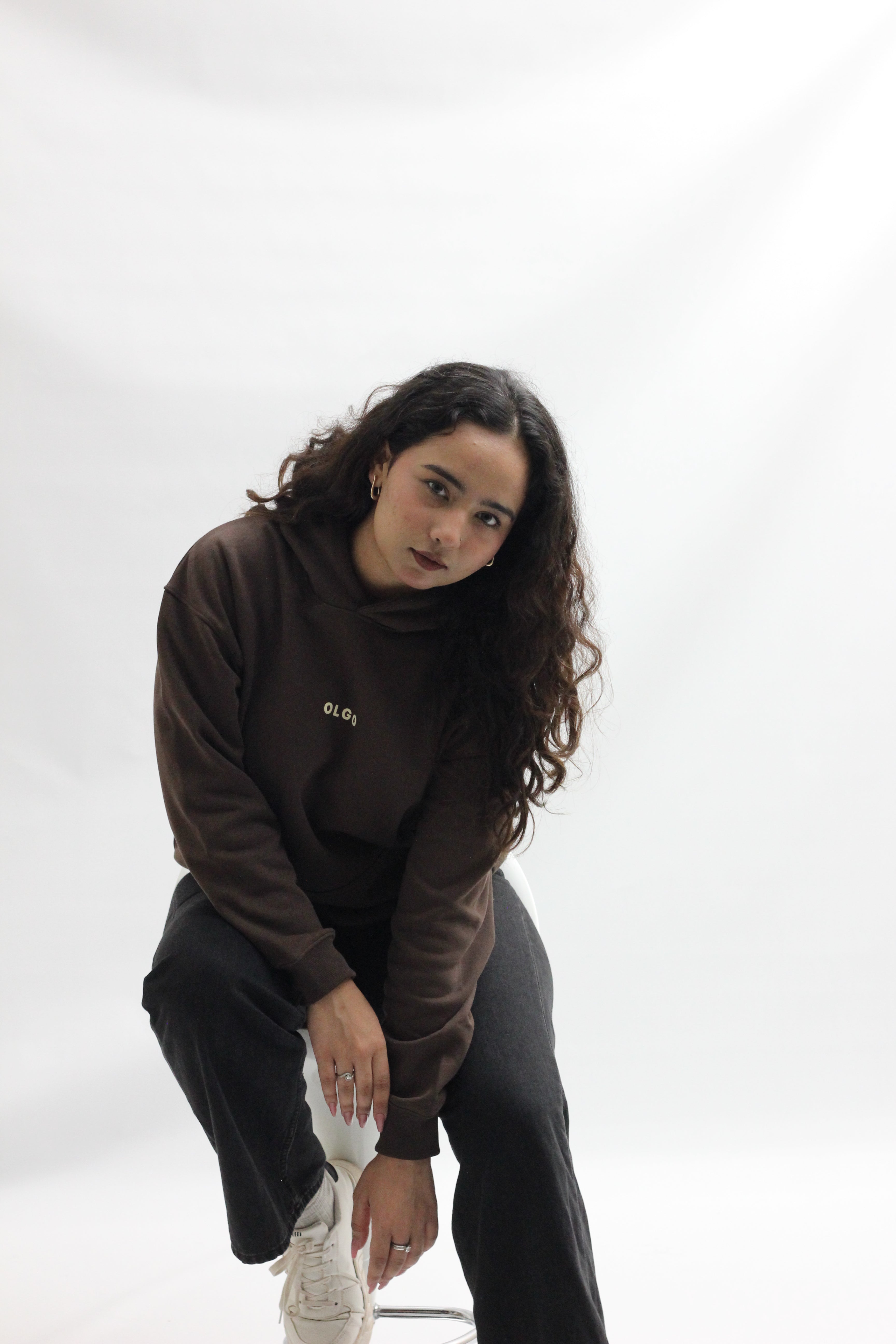 Taupe Brown Hoodie