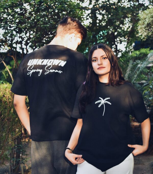 Palm Tree Oversized Tee - Image 3