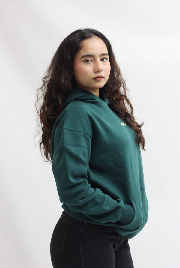 Forest Green Hoodie - Image 3