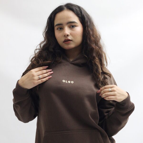 Taupe Brown Hoodie